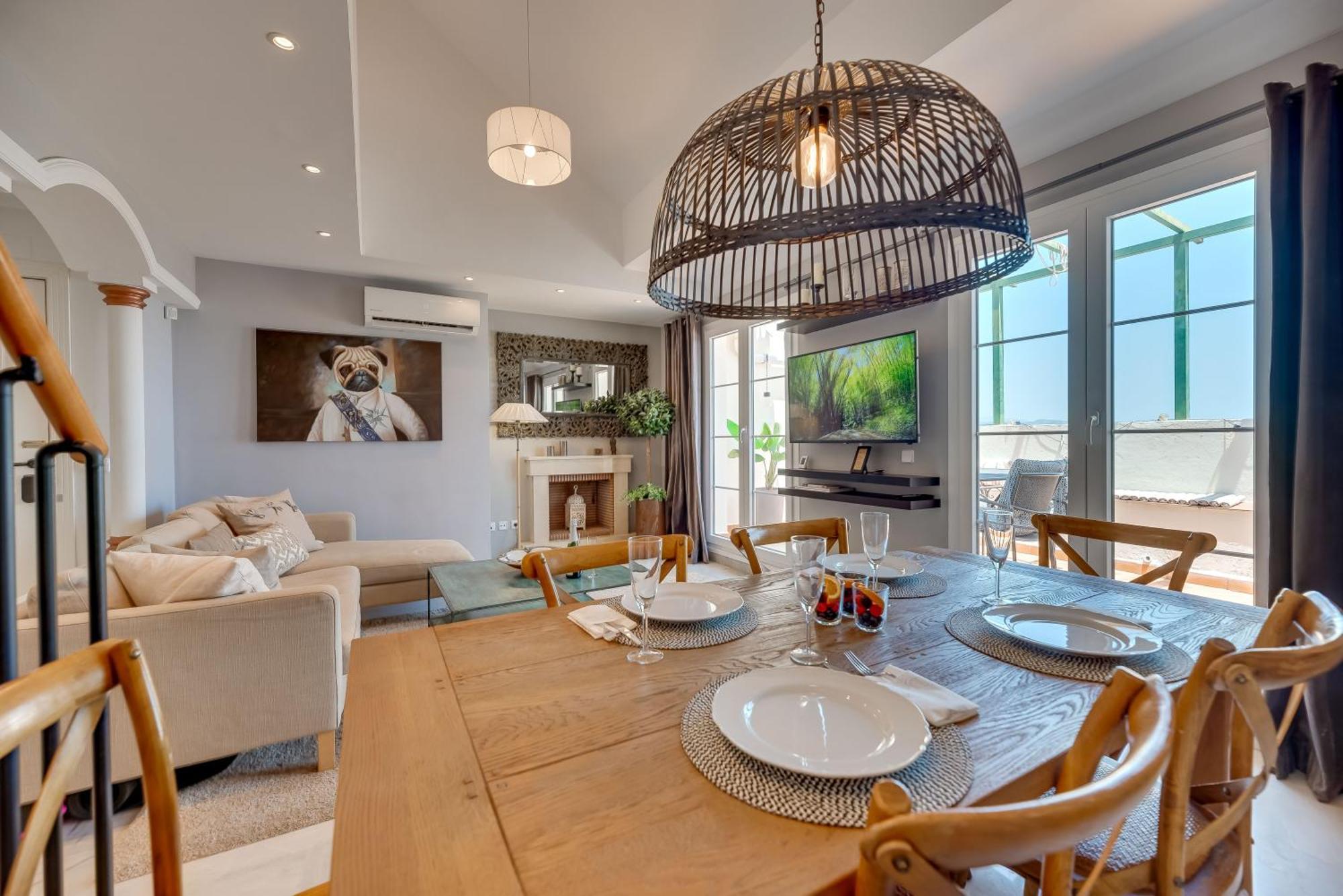 Elegant 2 Bdrm Penthouse With Bbq And Pools Apartment Marbella Exterior photo