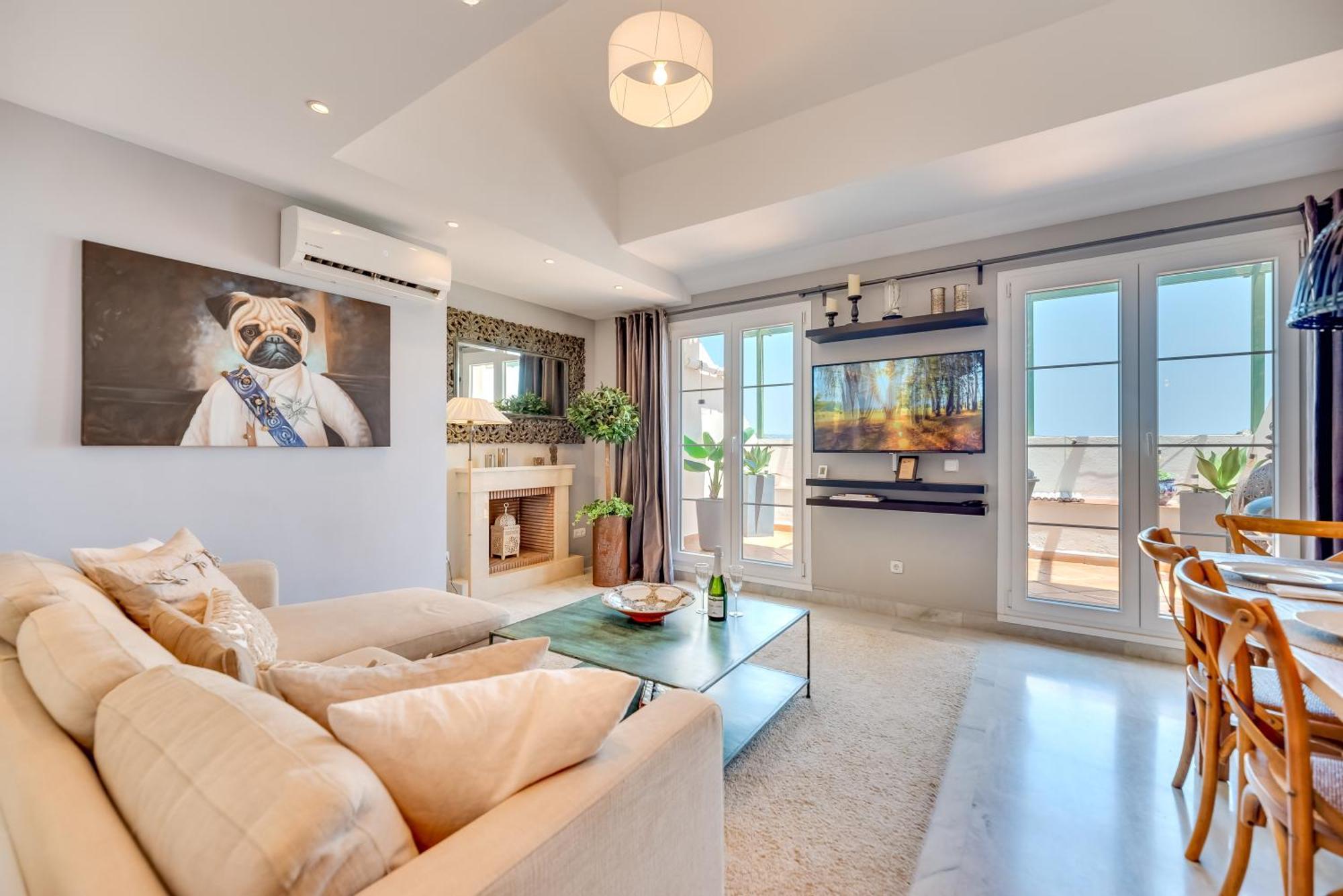 Elegant 2 Bdrm Penthouse With Bbq And Pools Apartment Marbella Exterior photo